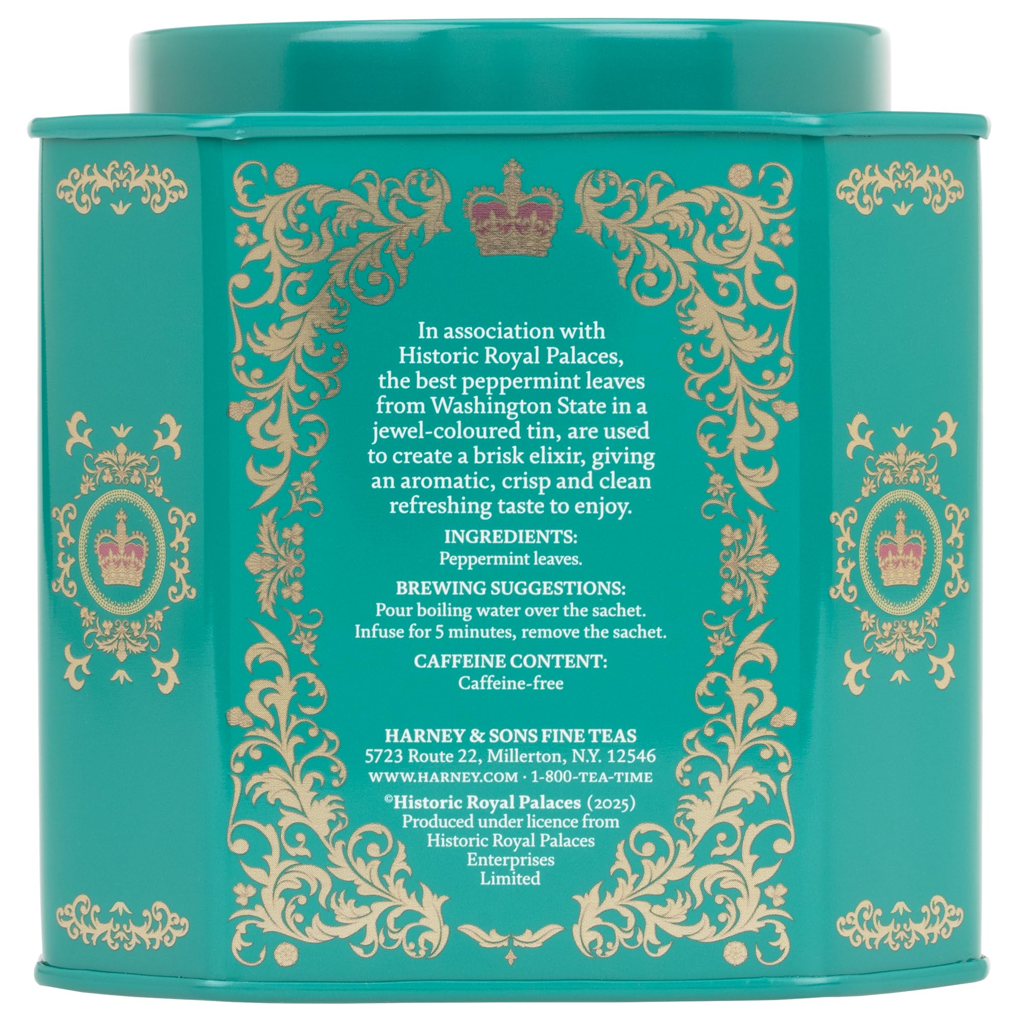 Harney & Sons Peppermint Herbal Tea in Sachets, Caffeine-Free Herbal, 30 Sachets - Image 3