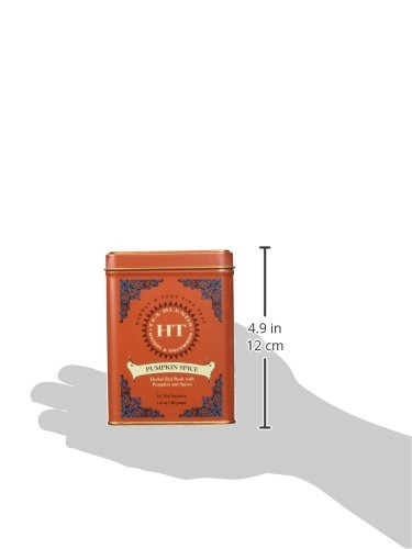 Harney & Sons Pumpkin Spice Rooibos Tea 20 ct Sachet Tin - Image 6